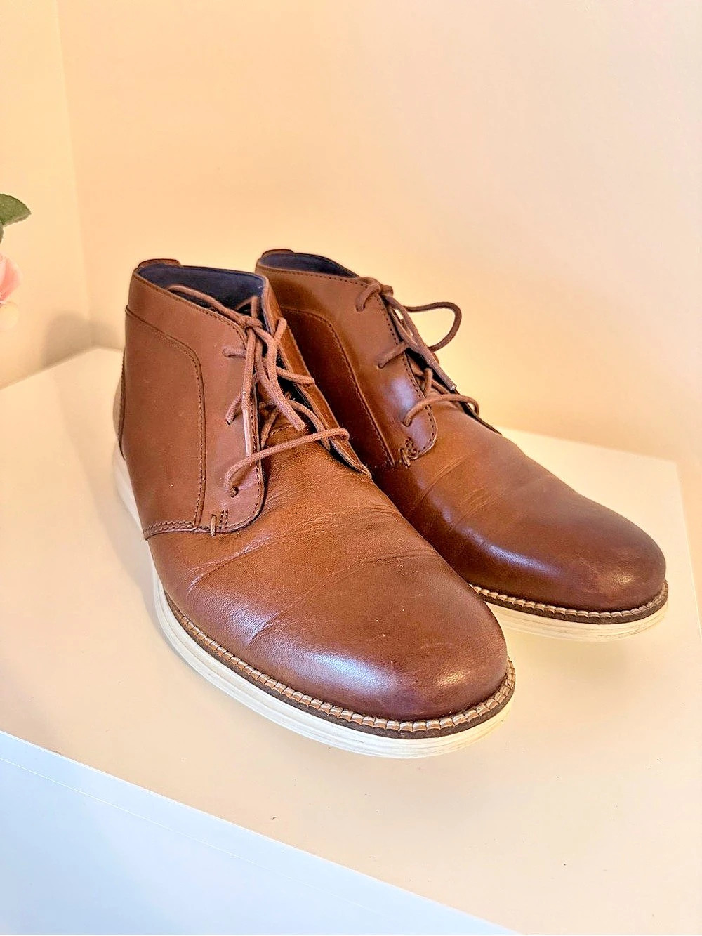Cole Haan OriginalGrand Chukka Boot Leather Brown US 9M